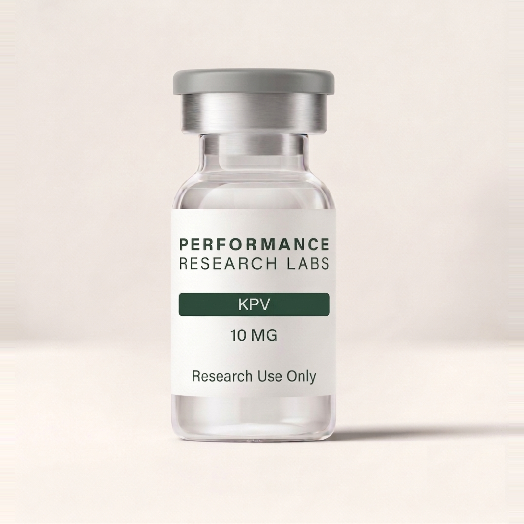 KPV research peptide vial